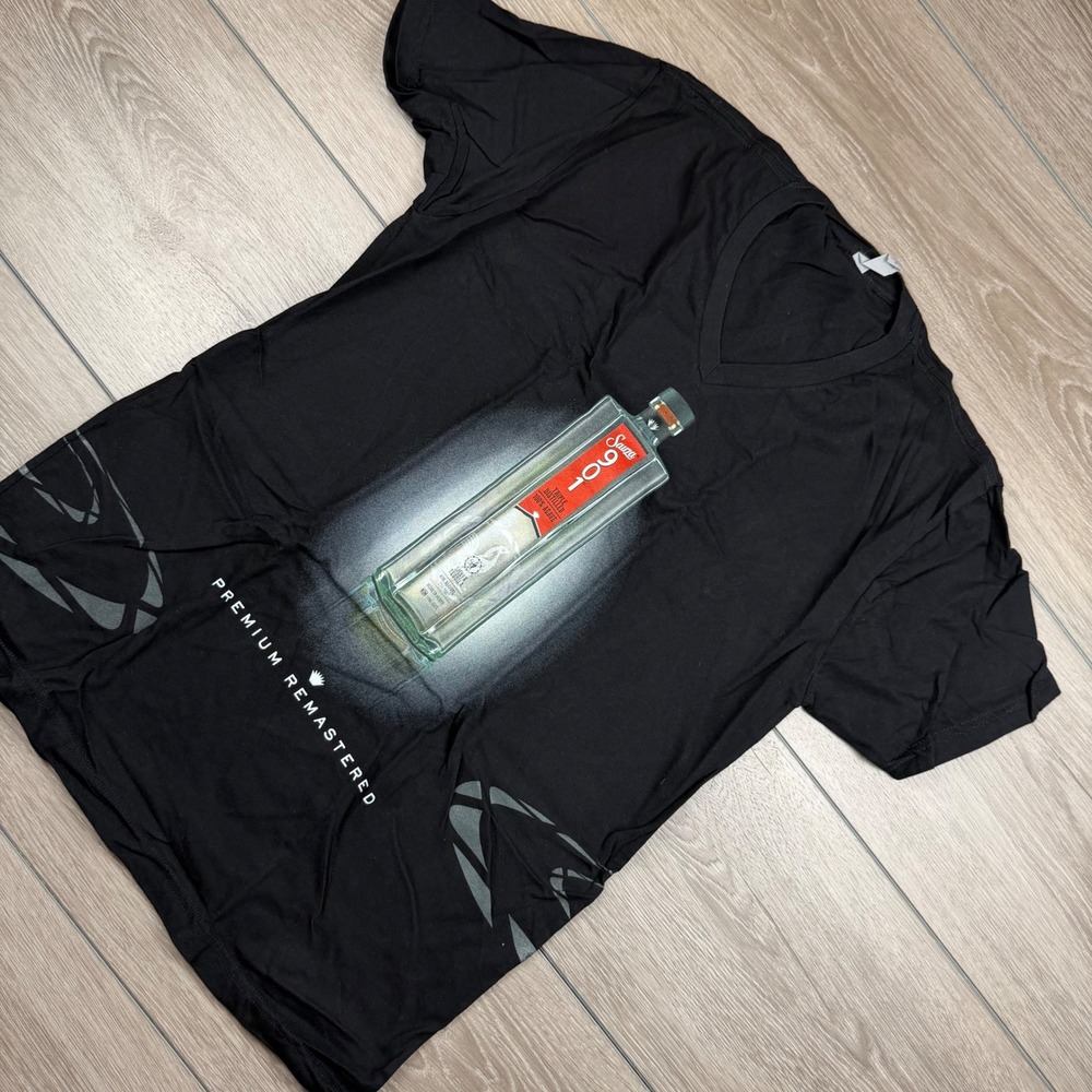 Next Level Mens T-Shirt Sauza 901 Tequila Justin Timberlake Black Medium